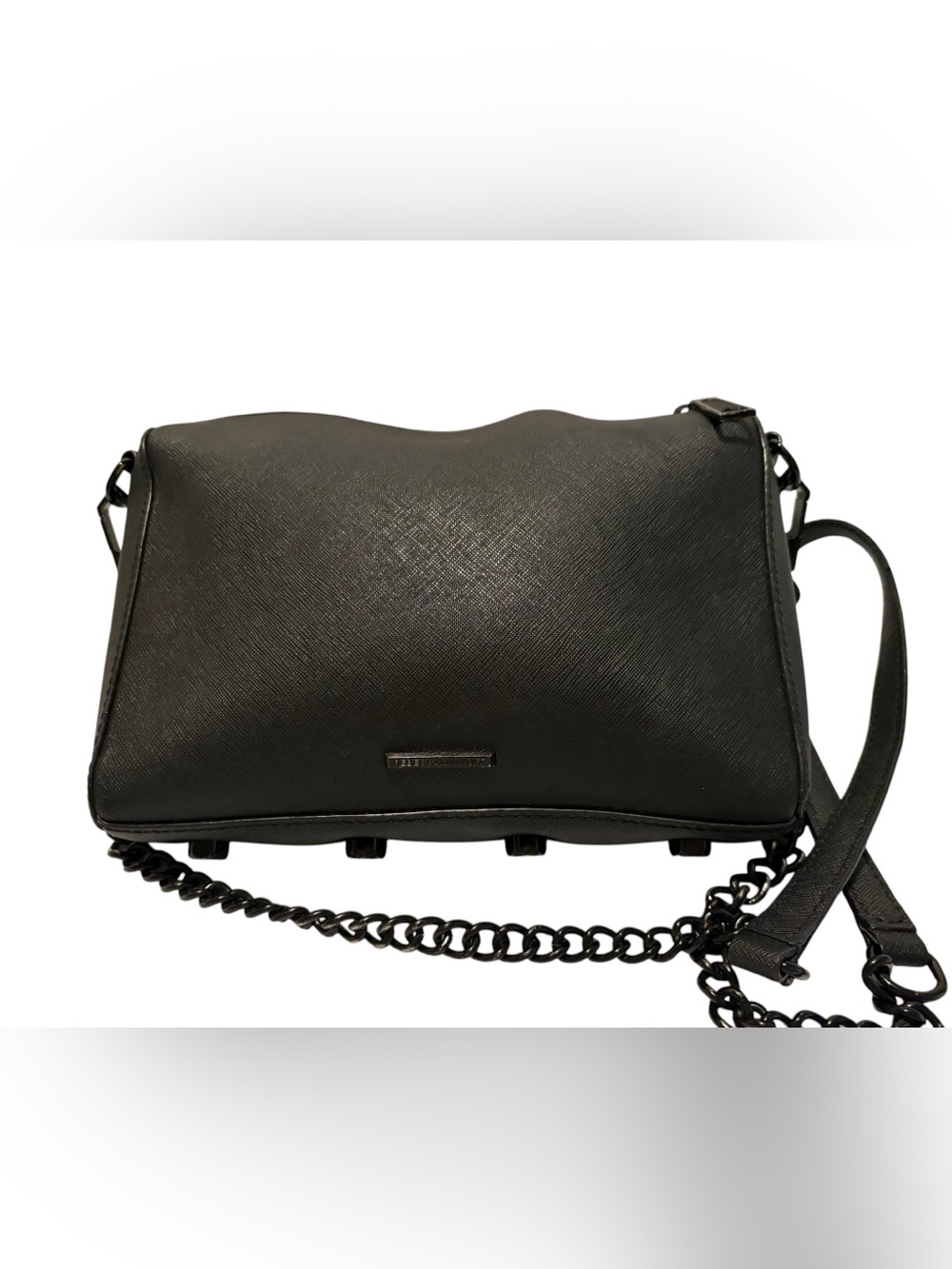 Rebecca Minkoff Saffiano Leather Avery Crossbody Bag.